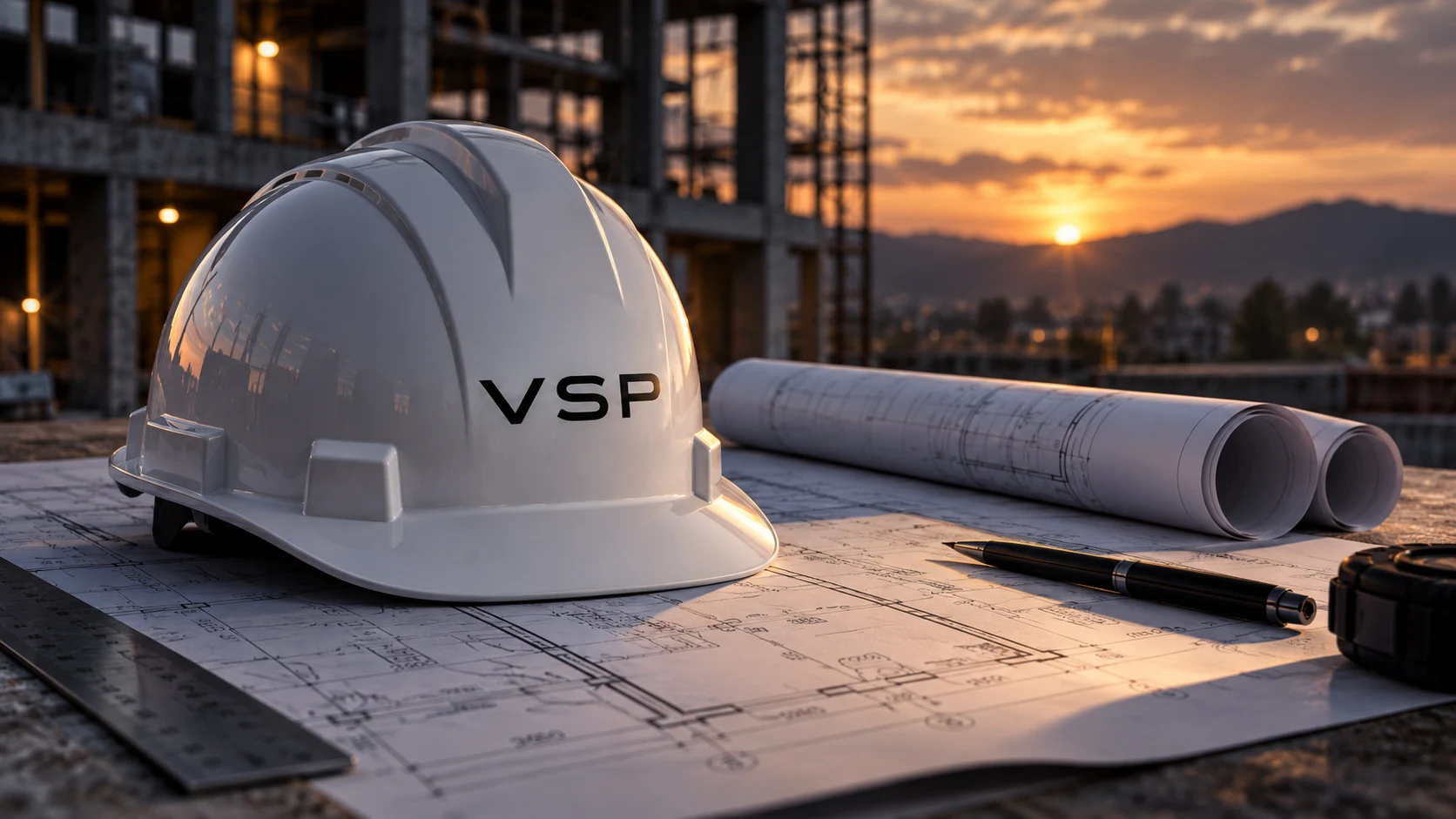 Casco de obra asociado al proceso constructivo VSP
